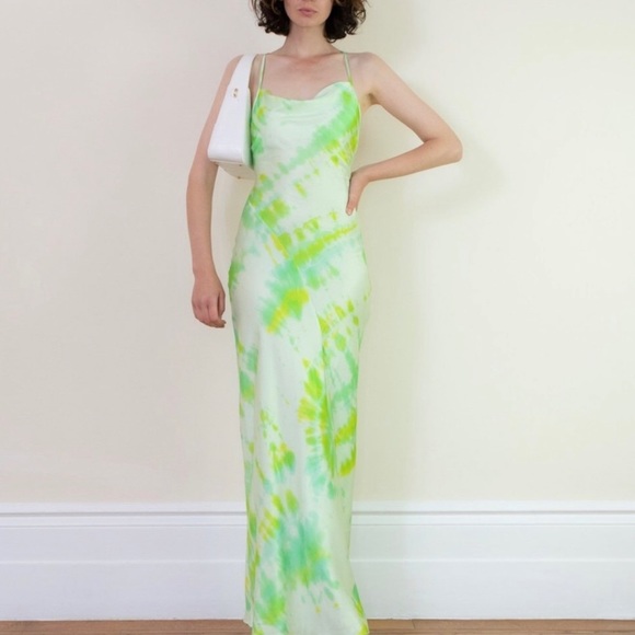 Rat and Boa Tie Dye Dress - Picture 2 of 8